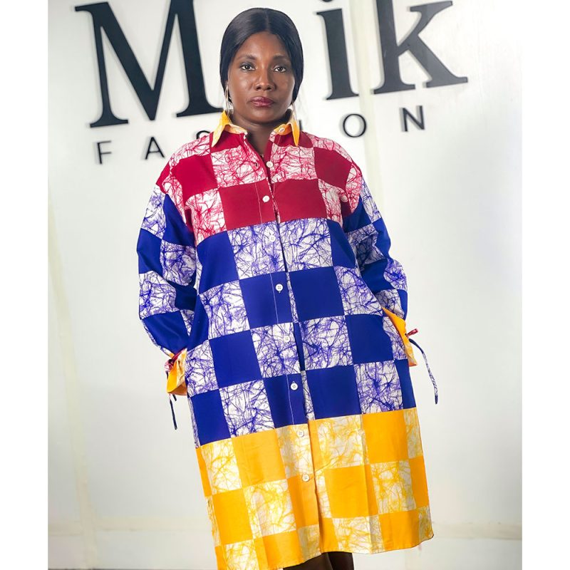 Cheem shirt dress